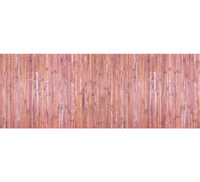 Tappeto Passatoia In Vero Bamboo Tappeto Cucina Ingresso In Legno Antiscivolo Aderente Lavabile E Antimacchia Tagliabile  - Marsala - 50x300 cm