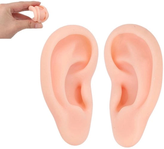 Modello Oormodel Zeno - Silicone Flexibile 1:1 Umano - Piercing Orecchio - Accessori - Orecchini - Strumento Allenamento - Orecchino Sostegno