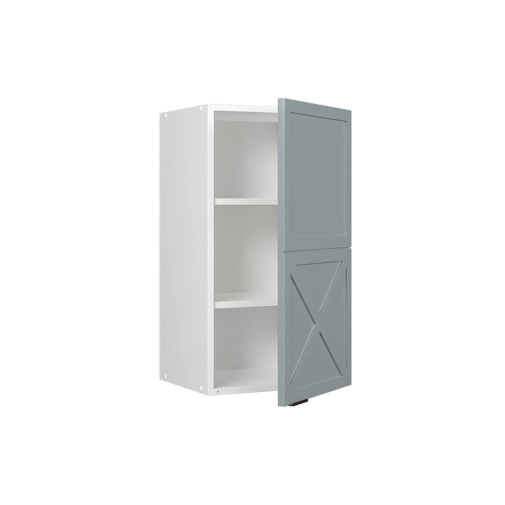 Pensile da cucina Fame-Line Blu-grigio chiaro/Bianco 40 cm Vicco