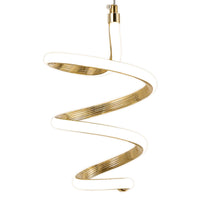 Lampada A Sospensione Led G075-3cpr Gold