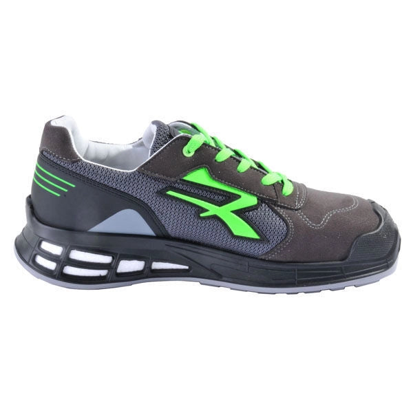 Upower Scarpe Egon Grigio Verde Basse Numero 40 S1p
