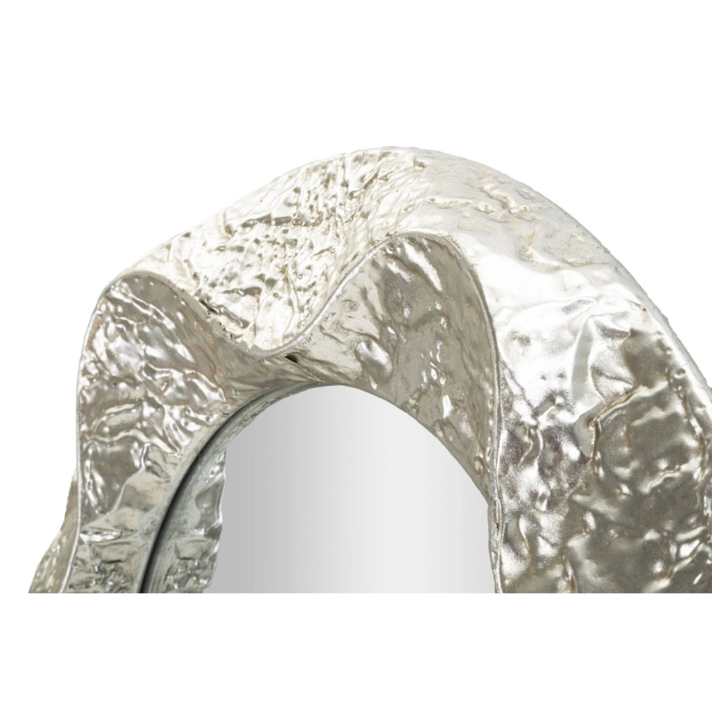 Specchio con Cornice VKH777, Argento, Metallo, 61x6,5x160 cm