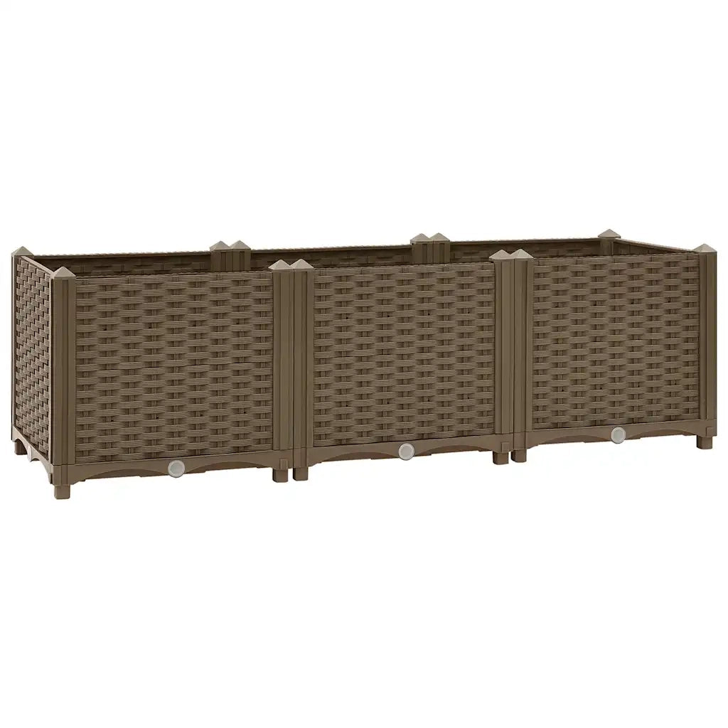 Letto rialzato 120x40x38 cm in polipropilene 316517