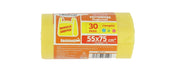 MAURY'S SACCHETTI PATTUMIERA VANIGLIA DA 55X75 CONFEZIONE 30PZ CON MANIGLIA OKZ