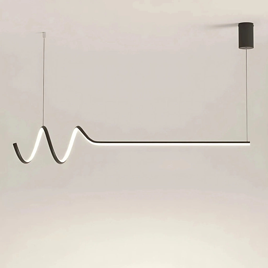 Lampada A Sospensione Lhj030-cp 120cm Nero