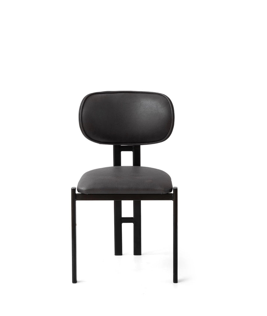 Set di sedie in metallo "Muriz" (2 pezzi) - Antracite