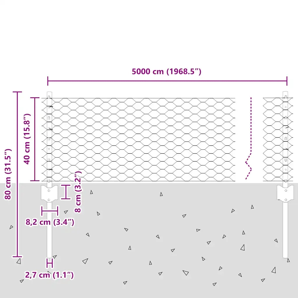 Recinzione da Giardino | Recinzione con Posto Argento