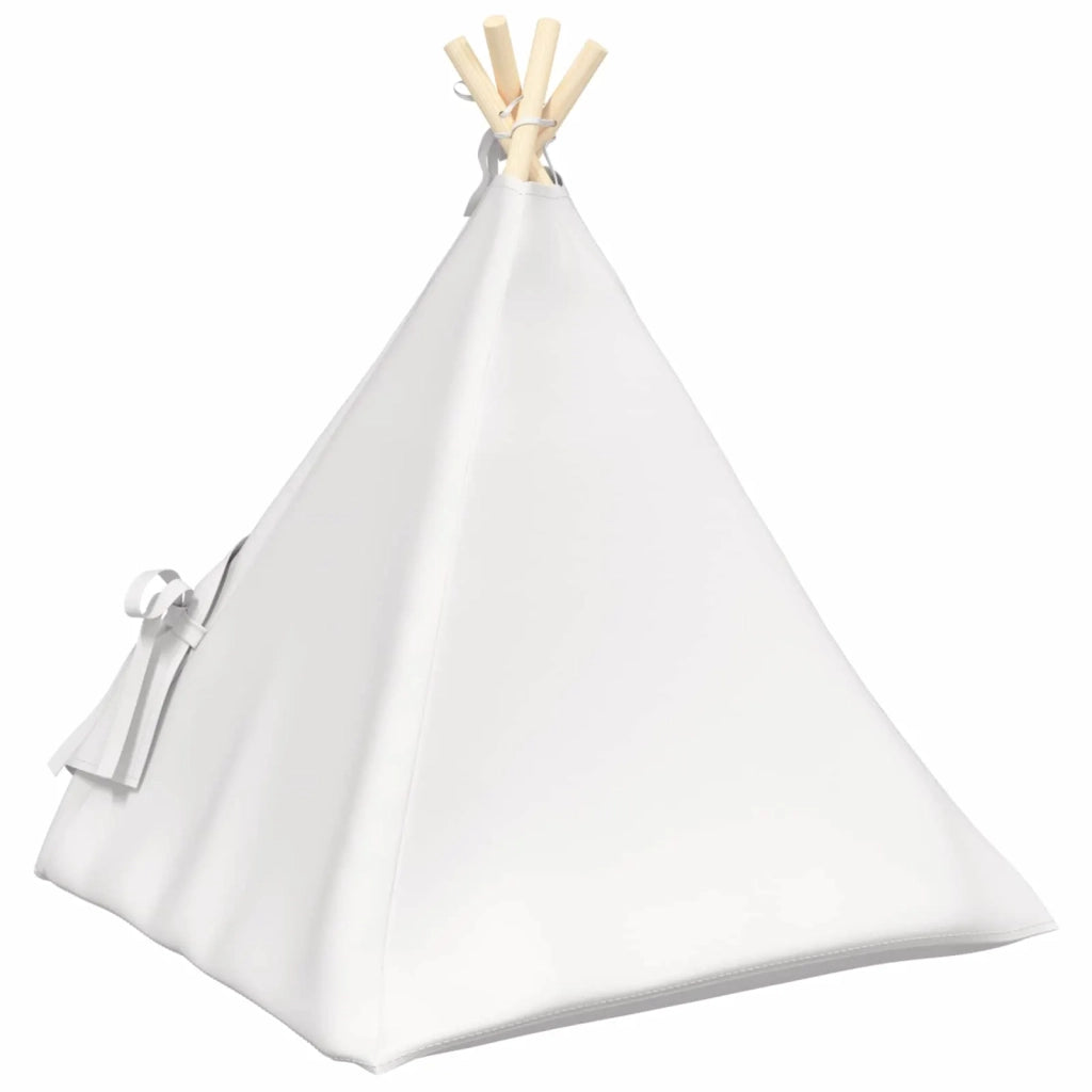 Tenda per animali con cuscino Bianco 60 x 60 x 70 cm Poliestere CFW5310828