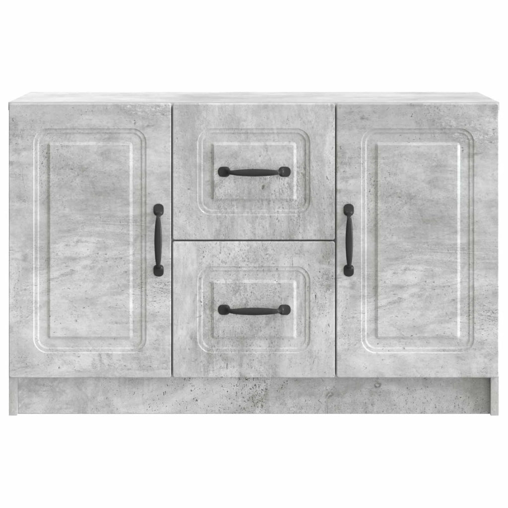 Credenza Grigio Cemento 89 x 34,5 x 57 cm Legno ingegnerizzato