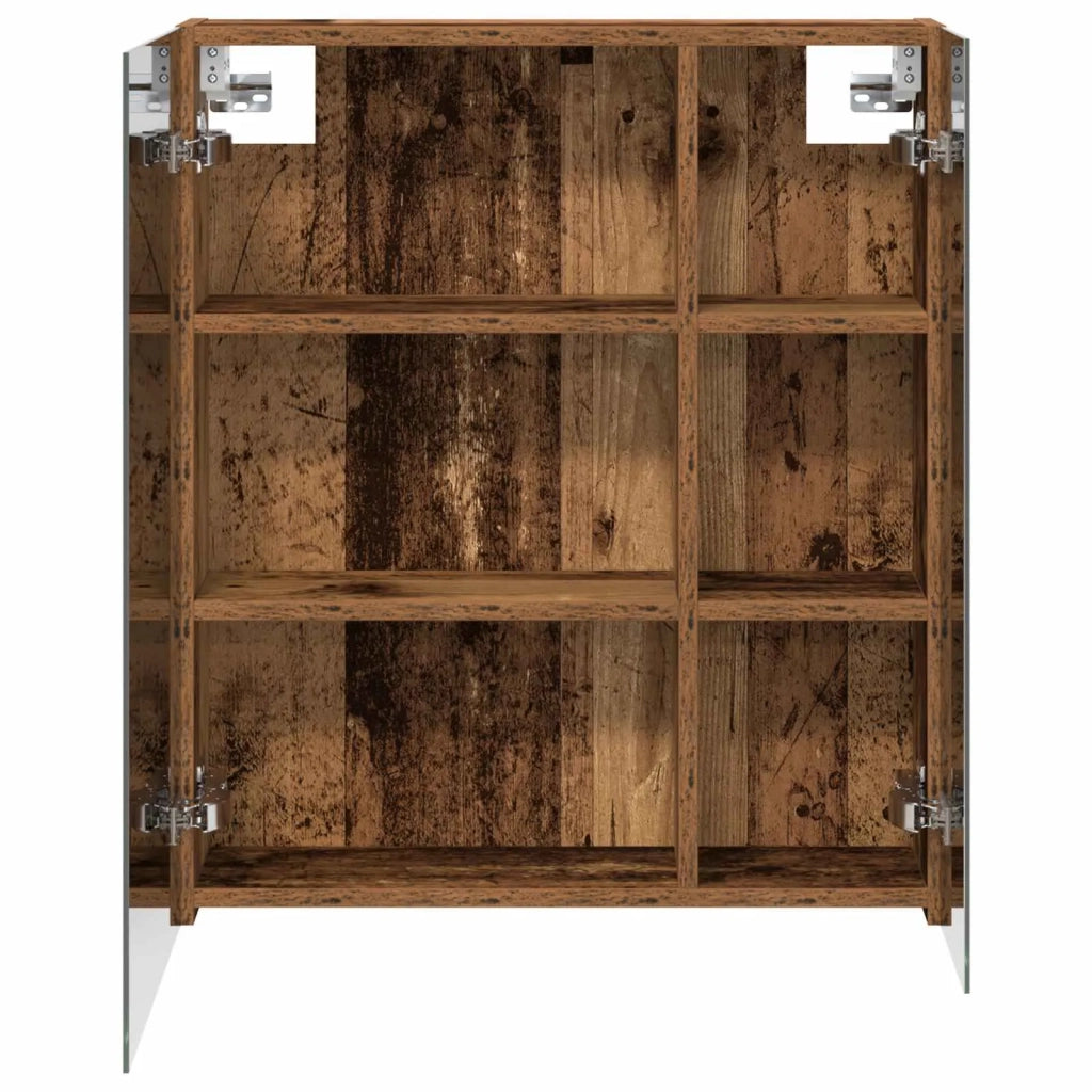 Mobiletto per specchio da bagno Legno vecchio 60 x 14,5 x 70 cm