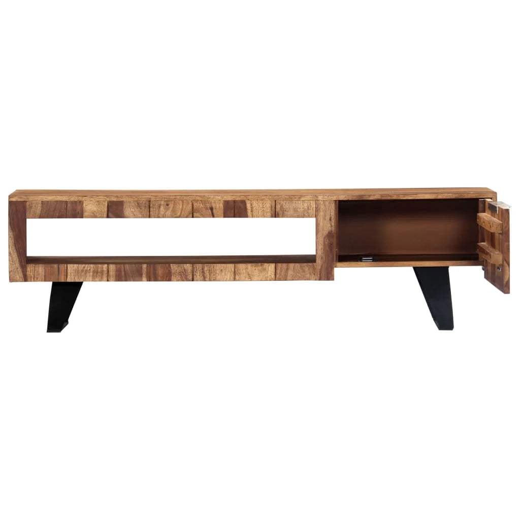Mobile TV/credenza di design pratico 140 cm legno massello di sheesham 2502073