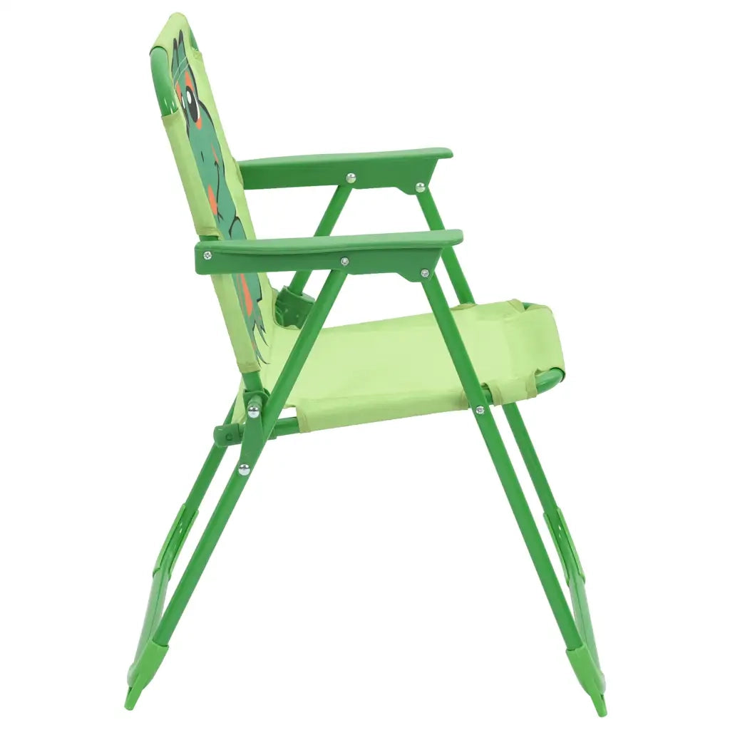 Set da Bistrot da Giardino | Set Salotto da Giardino per Bambini con Ombrellone Verde