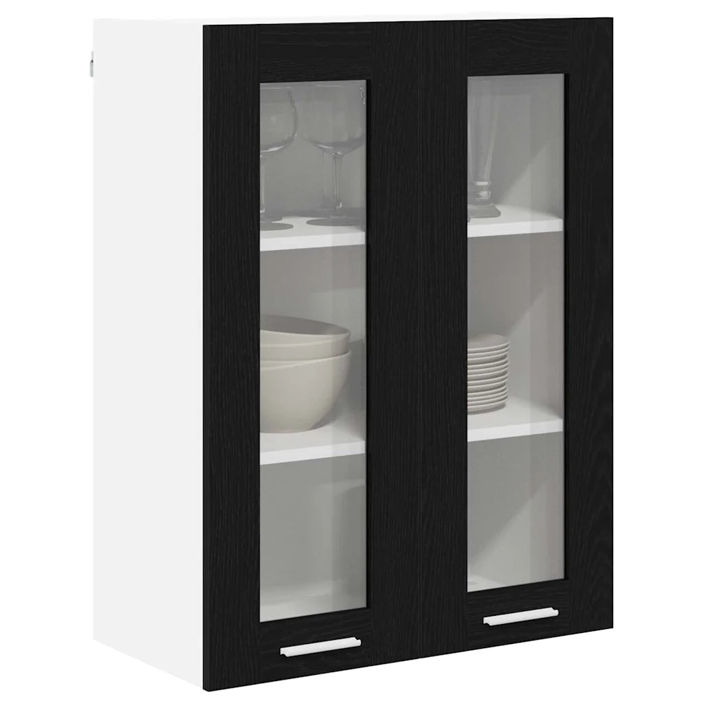 Armadio pensile Rovere Nero 60 x 31 x 80 cm Legno multistrato 884315