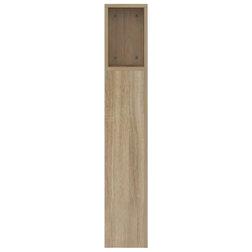 Testiera | Testata con Scomparti Rovere Sonoma 160x18,5x104,5 cm