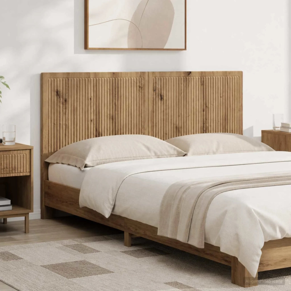 Testiera da Muro EDE Rovere Artigianale Legno ingegnerizzato 896094