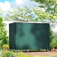 Telo Copertura per Dondolo Impermeabile e Resistente Raggi UV | Tessuto Oxford Rivestito in PVC | 205x124x164cm