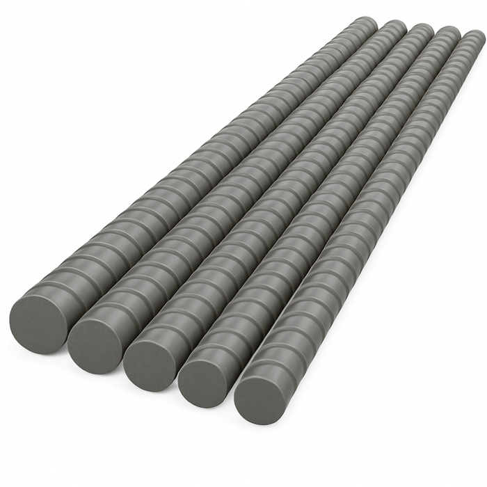 Tondino ferro zigrinato 2 m barra armatura cemento armato edilizia pezzi 5 *** misura Ø 16 mm, confezione 1