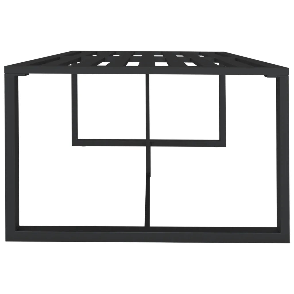 Tavolo da Pranzo per Esterni Antracite 120x60x66cm in Alluminio 318312
