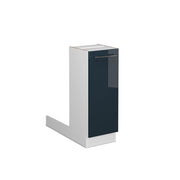 Vicco Isola cucina Blu scuro lucido 30 cm senza piano di lavoro