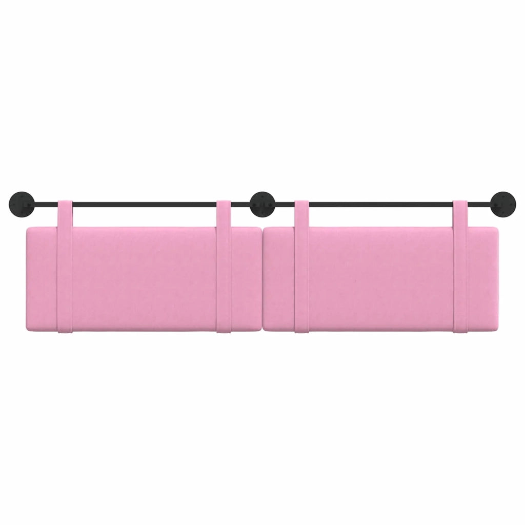 Testiera | Testata sospesa Rosa Tessuto