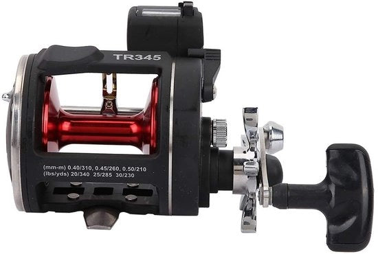 Pescaggio automatico con contatore di linee - Fili di pesca intrecciati - Pescata in ghiaccio - Alta qualità - Pescaggio automatico