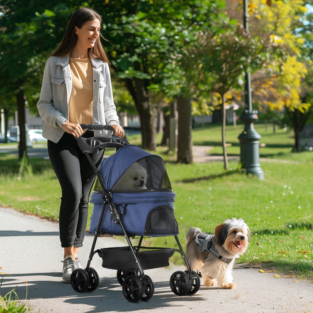 Carrello per Cani ¨C zephmum ¨C 67x45x96 cm Azul