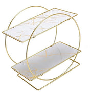 Organizzatore per bagno 2 pannelli - Raccordo in acciaio - Prodotti per la cura della pelle - Conservazione del spazio - Pannelli di archiviazione