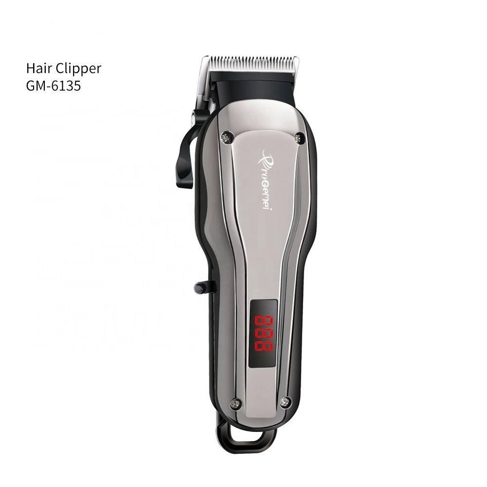 Trade Shop - Tagliacapelli Elettrico Professionale A Batteria Ricaricabile Senza Fili Gm-6135 -