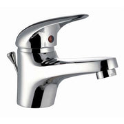 MISCELATORE LAVABO START H25 CROLLA  OTTONE CROMATO + PILETTA 11/4