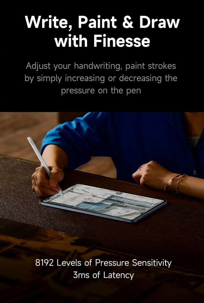 Focus Pen per Xiaomi Pad 7, sensibilità alla pressione, latenza ultra bassa, forza di attivazione 0 g
