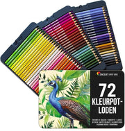Set di 72 pastelli a olio professionale con scatola metallica - 72 colori unici - disegno, schizzo, colore - pastelli a olio per adulti e bambini

Specifiche tecniche:
- 72 pastelli a olio
- Contenuto: 72 pastelli a olio
- Set in scatola metallica