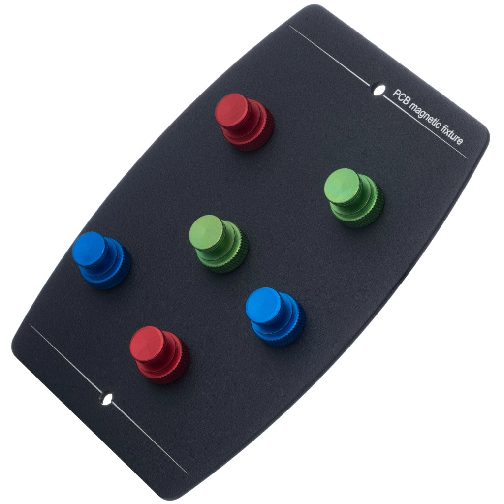 Supporto Magnetico in Metallo per Saldatura PCB – Piastra Magnetica con 6 Magneti Regolabili | Resistente ad Alte