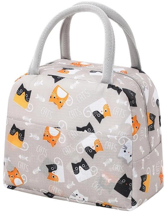 Borsa da Picnic Mini 5,7L con Maniglia, Borsa da Pranzo Portatile con Maniglia, Borsa da Picnic Geïsoleata per Donne, Borsa da Pranzo Portatile per Ufficio, Viaggio, Picnic