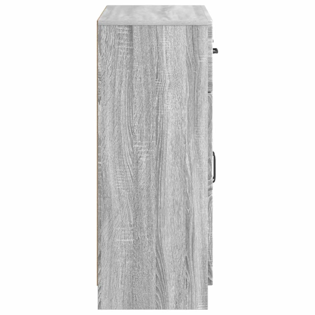 Credenza Grigio Sonoma 66 x 34,5 x 87 cm Legno ingegnerizzato 895791