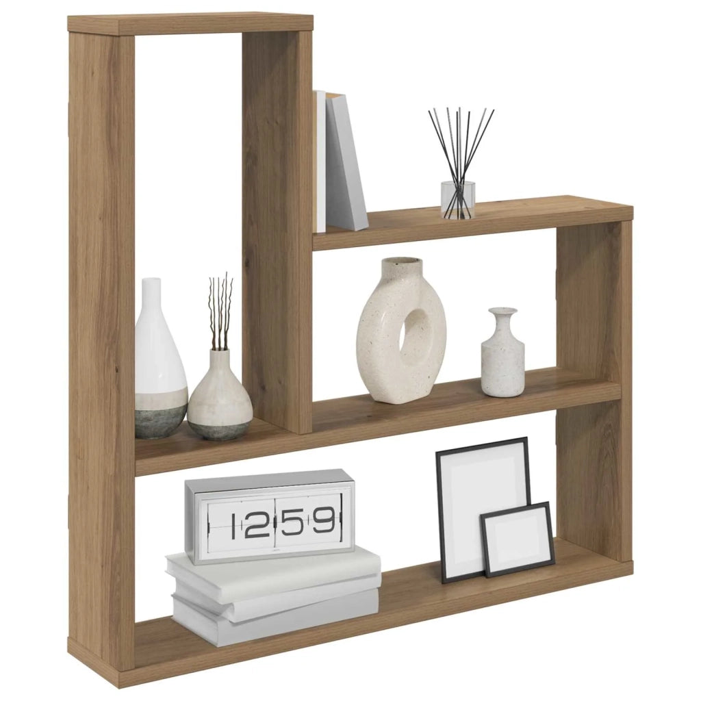 Scaffale da parete Rovere Artigianale 60 x 11 x 60 cm 8012171