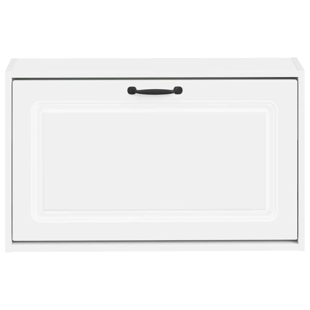 Mobiletto per Scarpe da Muro UTRECHT 71 x 17 x 43 cm Bianco 897725