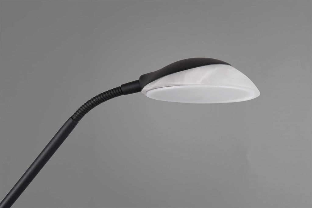Lampada da terra LED ORSON nera dimmerabile 31,5W 3000K