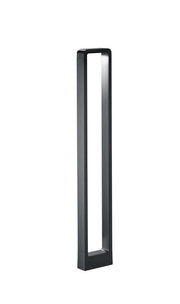 Paletto da giardino LED RENO antracite Trio 100 cm