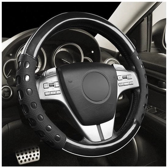 Supporto al volante antiscivolo - Universale 38 cm - Accessori auto interni - Presa migliorata - Materiale di alta qualità - Supporto al volante