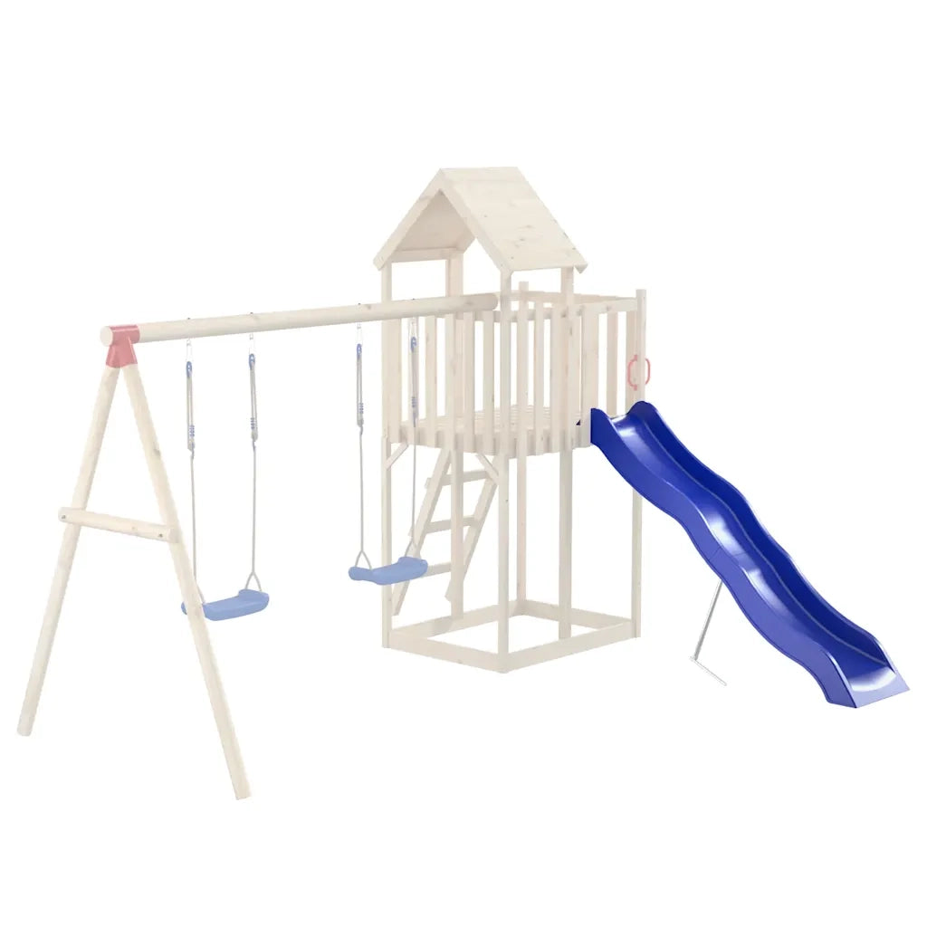 Scivolo per Bambini Blu 210x40 cm in Polipropilene