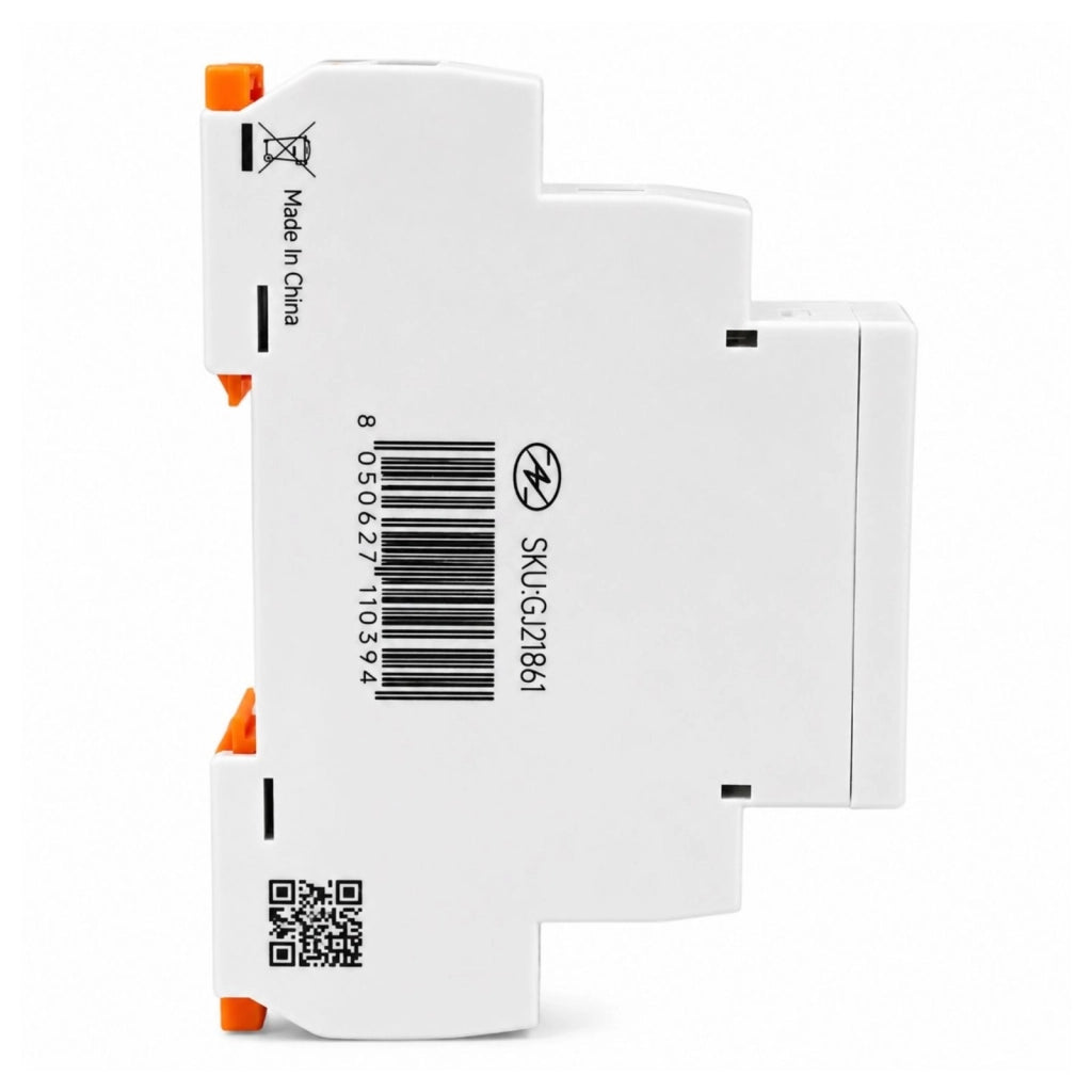 Relè Intermedio Modulare AC230V AC/DC24V, per Guida DIN, Indicatore LED, 1 Modulo, Contatti SPDT, per Automazione Quadri Elettrici (16A)