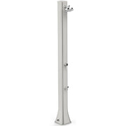 Doccia solare da giardino BIG HAPPY FIVE 40 LITRI in polietilene, con lavapiedi - Doccia Solare Da Giardino Big Happy Five 40 Litri In Polietilene, Con Lavapiedi Colore Bianco