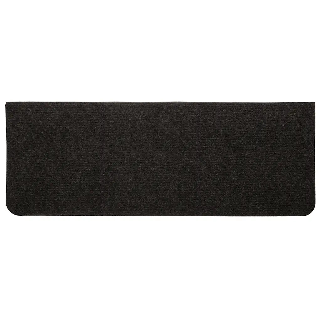 Tappetini Autoadesivi per Scale 30 pz Neri 65x24,5x3,5 cm