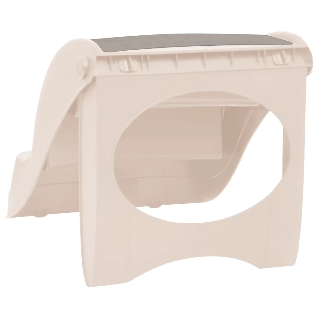 Scala per Cani Pieghevole con 3 Gradini 50x38x38 cm in Plastica CFW6604386