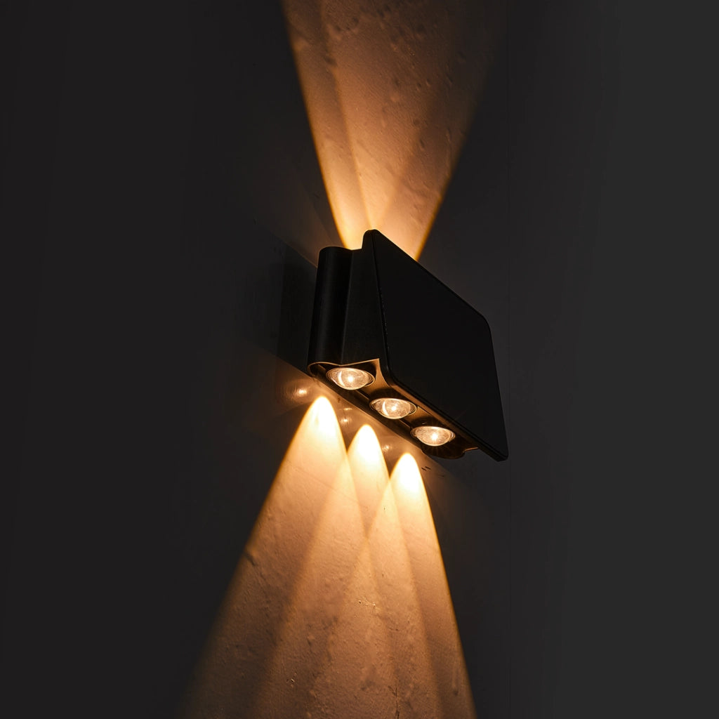 Applique solare LED Eko-Light Alf 50 lm 3000K nera IP54