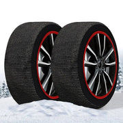 CALZA NEVE OMOLOGATE ITALIA EN 16662-1 2 CALZE TESSILI PNEUMATICI AUTO TAGLIA M
