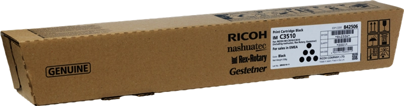Ricoh 842506 cartuccia toner 1 pz Originale Nero