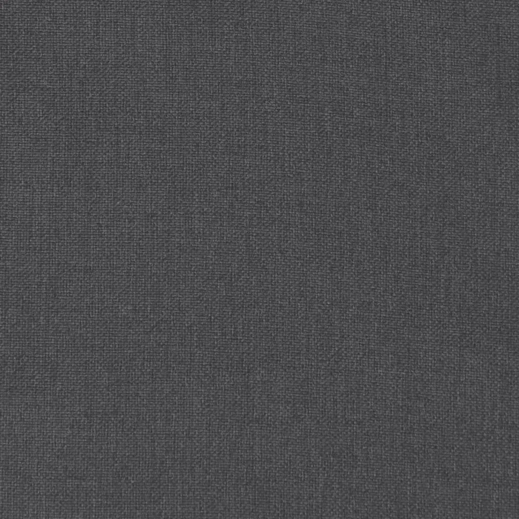 Cuscini Sedia Schiena Alta 6 Antracite MÃ©lange 120x50x7 Tessuto