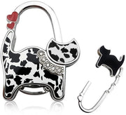 Accessorio Opvouwabile per Cucina - Cucchiaino per Gatti/ Tasca per Cucina - Spaziale - Accessorio di Stile - Alta Stabilità - Caratteristico Disegno di Leopardo - Supporto per Borsa