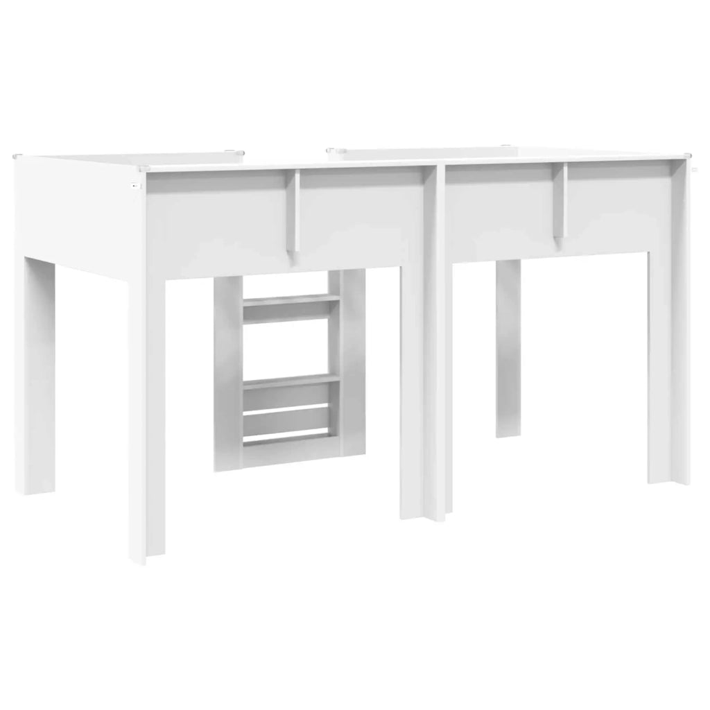 Letto a Castello per Bambini Bianco 100 x 200 cm 3410499